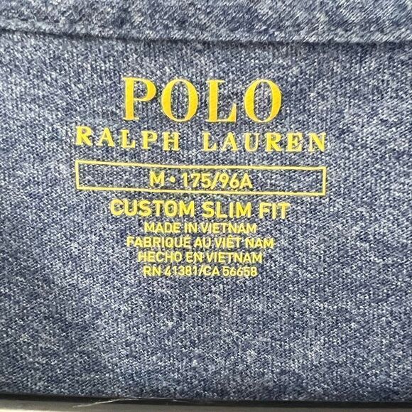 Polo Ralph Lauren Basic Blue Short Sleeve T-Shirt - Picture 3 of 5